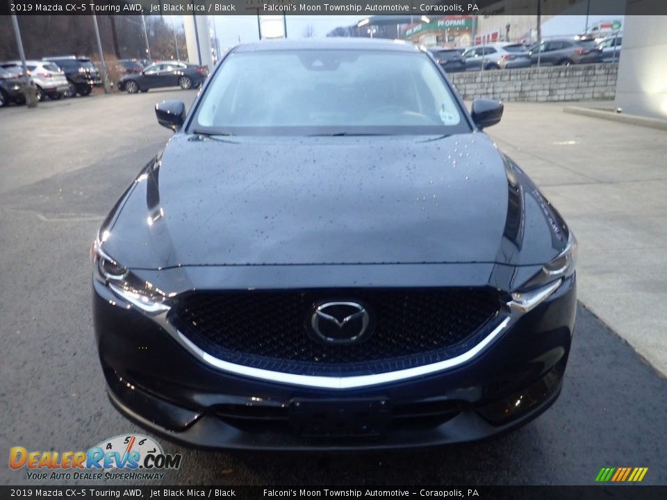2019 Mazda CX-5 Touring AWD Jet Black Mica / Black Photo #8