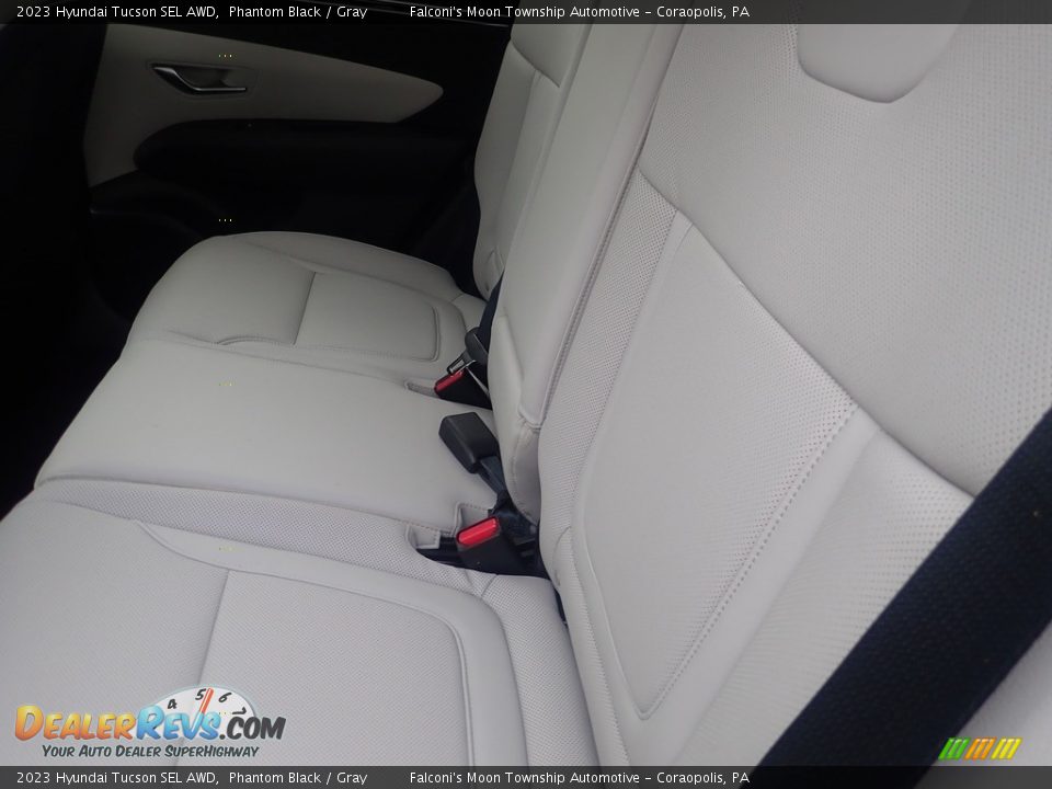 Rear Seat of 2023 Hyundai Tucson SEL AWD Photo #12