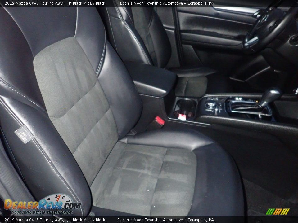2019 Mazda CX-5 Touring AWD Jet Black Mica / Black Photo #11