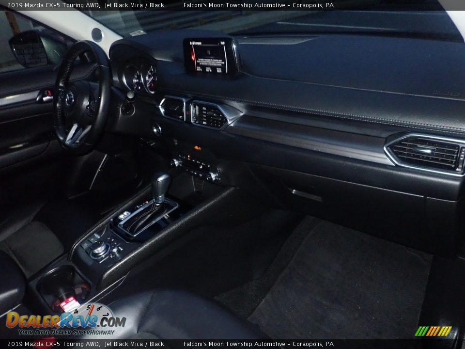 2019 Mazda CX-5 Touring AWD Jet Black Mica / Black Photo #12