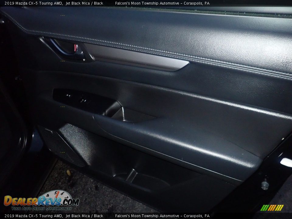 2019 Mazda CX-5 Touring AWD Jet Black Mica / Black Photo #16