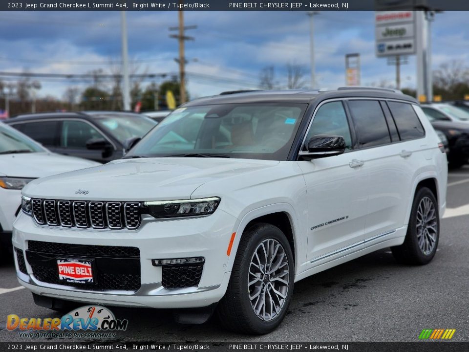 2023 Jeep Grand Cherokee L Summit 4x4 Bright White / Tupelo/Black Photo #1