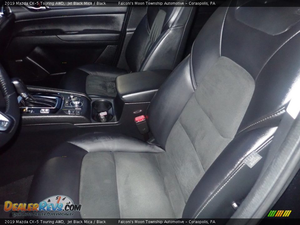 2019 Mazda CX-5 Touring AWD Jet Black Mica / Black Photo #18