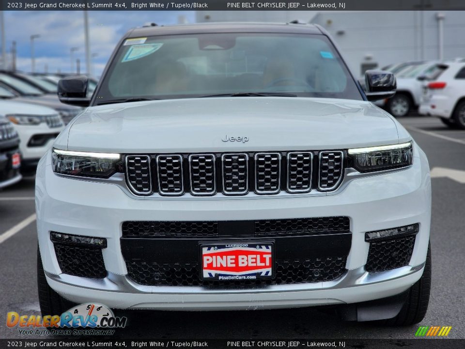 2023 Jeep Grand Cherokee L Summit 4x4 Bright White / Tupelo/Black Photo #2