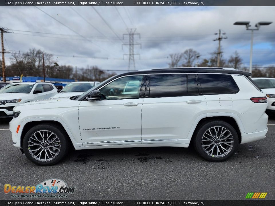 Bright White 2023 Jeep Grand Cherokee L Summit 4x4 Photo #3