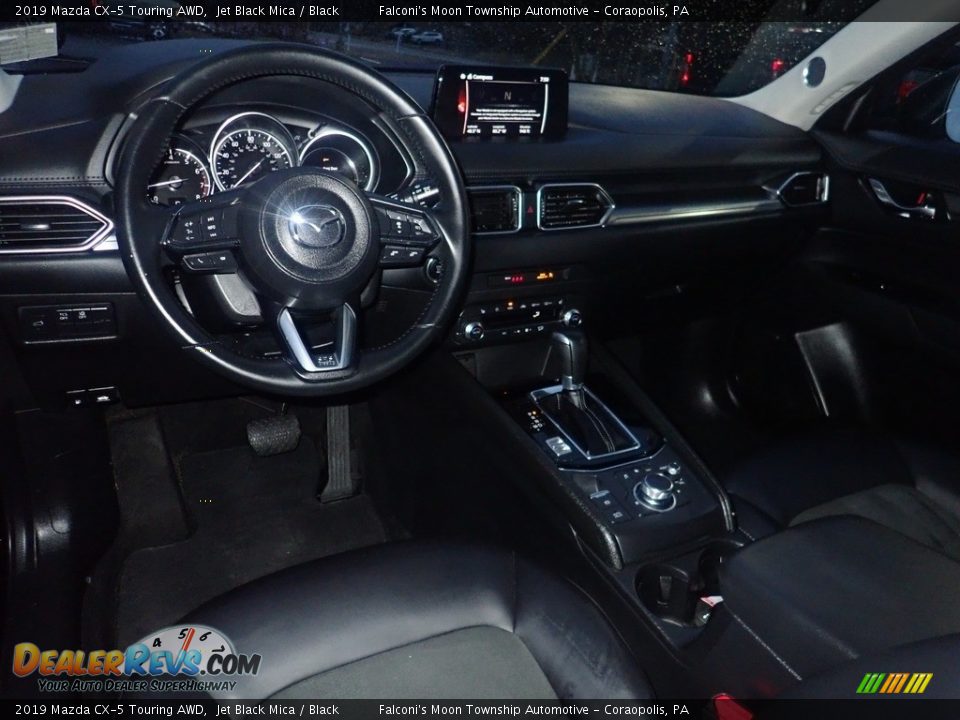 2019 Mazda CX-5 Touring AWD Jet Black Mica / Black Photo #20