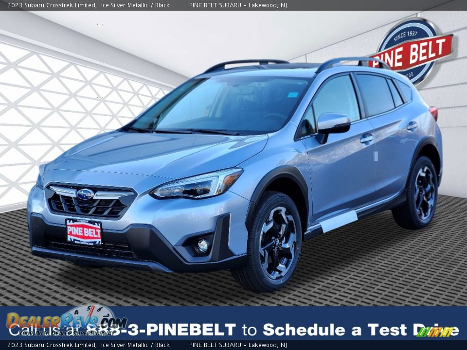 2023 Subaru Crosstrek Limited Ice Silver Metallic / Black Photo #1