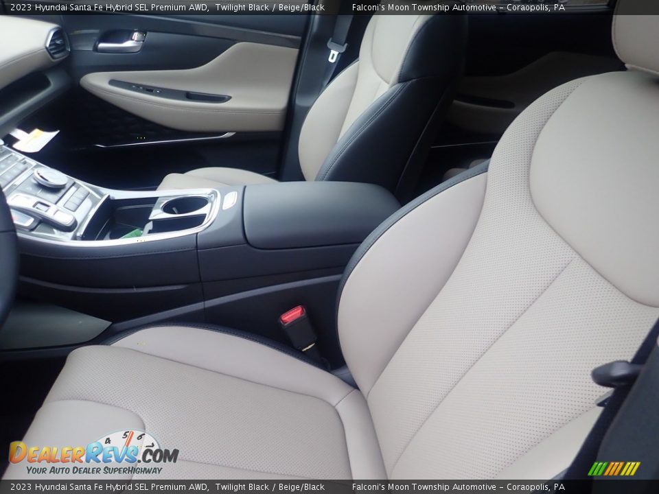 Front Seat of 2023 Hyundai Santa Fe Hybrid SEL Premium AWD Photo #11