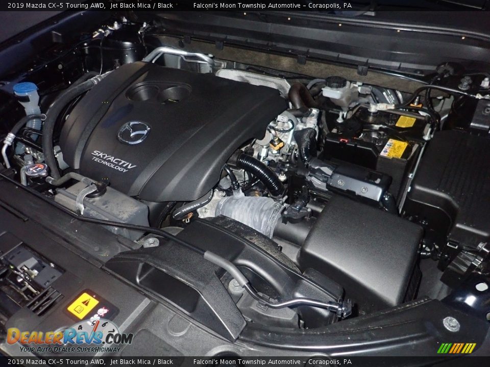 2019 Mazda CX-5 Touring AWD Jet Black Mica / Black Photo #30