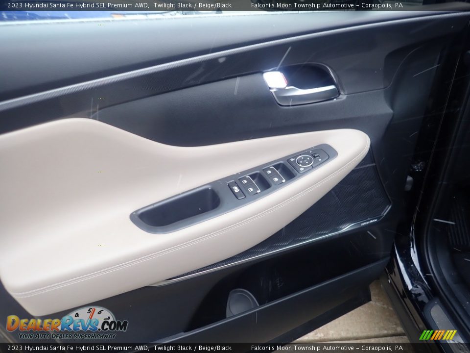 Door Panel of 2023 Hyundai Santa Fe Hybrid SEL Premium AWD Photo #14
