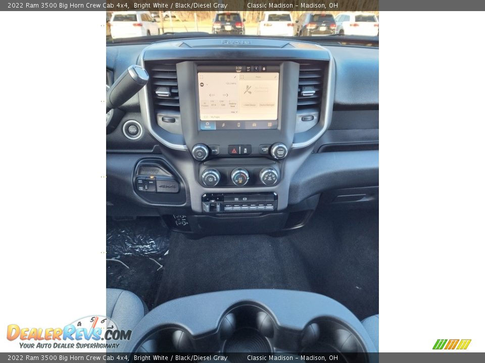 2022 Ram 3500 Big Horn Crew Cab 4x4 Bright White / Black/Diesel Gray Photo #6