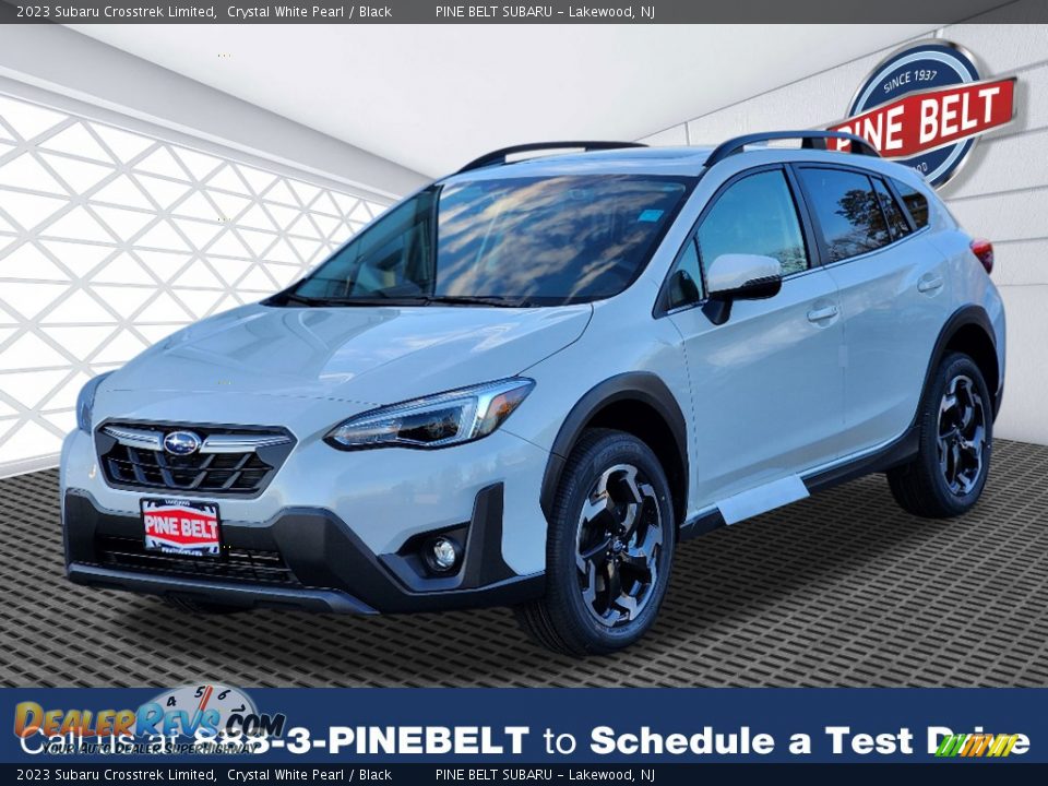 2023 Subaru Crosstrek Limited Crystal White Pearl / Black Photo #1