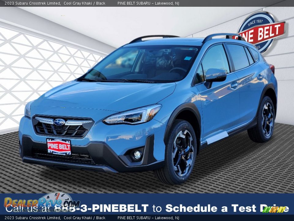 2023 Subaru Crosstrek Limited Cool Gray Khaki / Black Photo #1