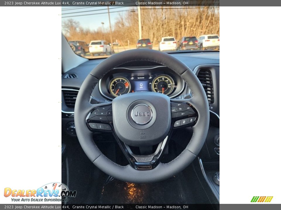 2023 Jeep Cherokee Altitude Lux 4x4 Granite Crystal Metallic / Black Photo #5
