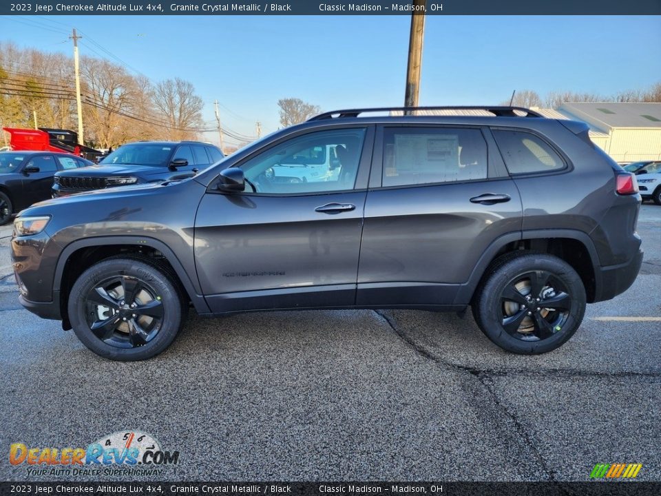 Granite Crystal Metallic 2023 Jeep Cherokee Altitude Lux 4x4 Photo #8