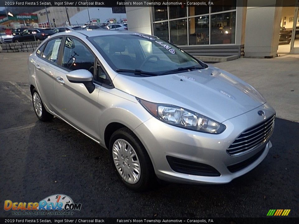 Ingot Silver 2019 Ford Fiesta S Sedan Photo #9