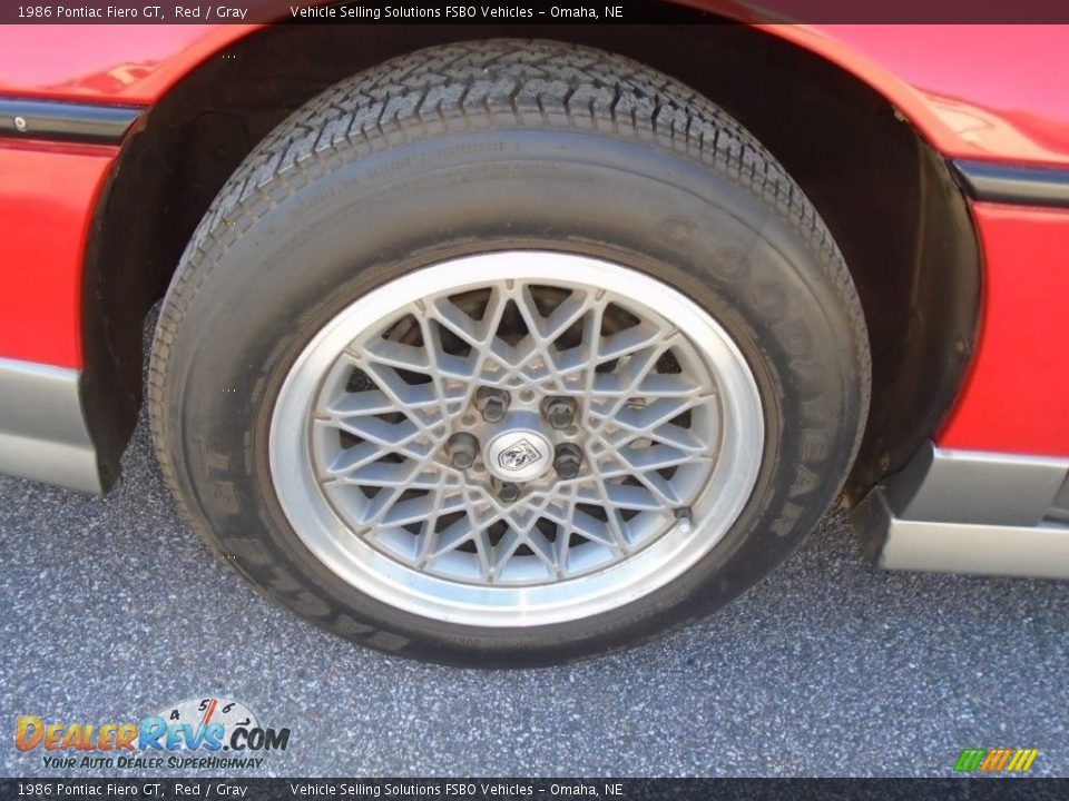 1986 Pontiac Fiero GT Wheel Photo #25