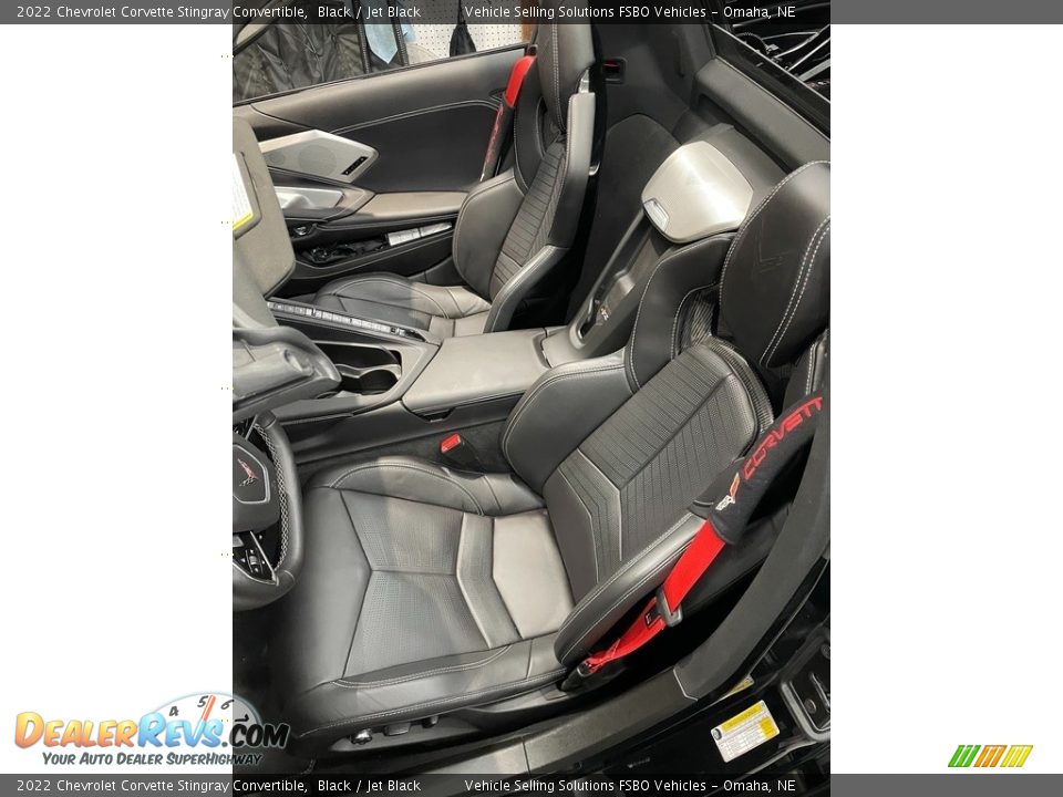 Front Seat of 2022 Chevrolet Corvette Stingray Convertible Photo #5