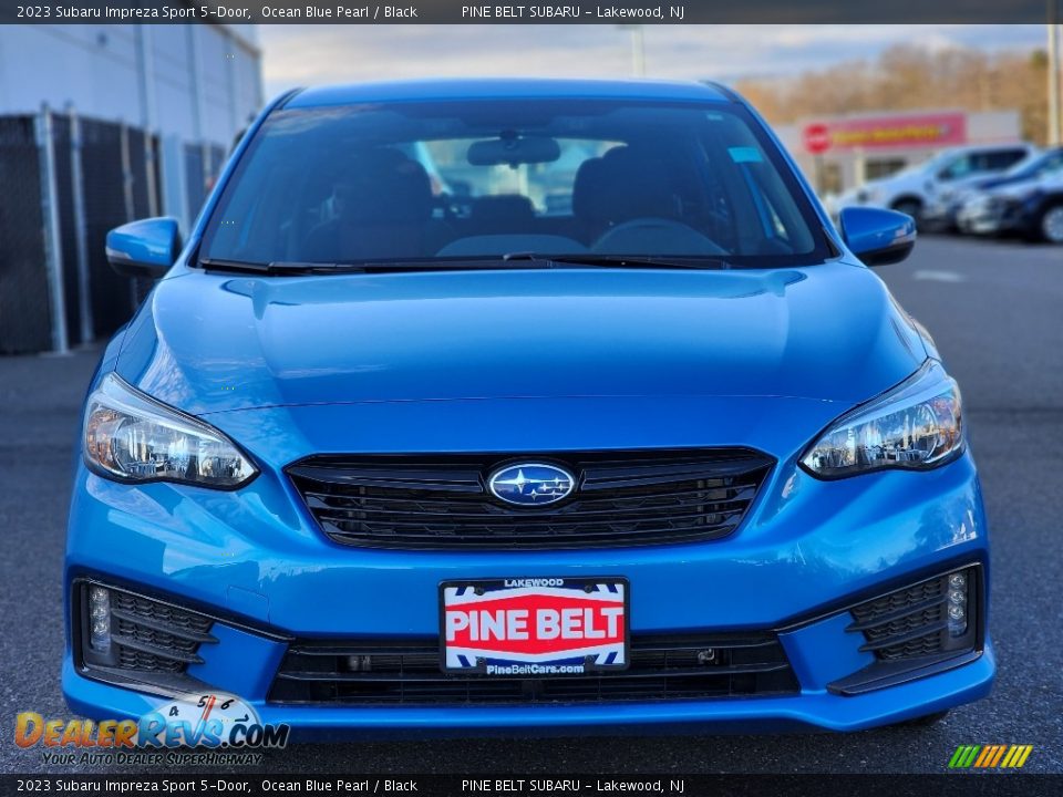 2023 Subaru Impreza Sport 5-Door Ocean Blue Pearl / Black Photo #2