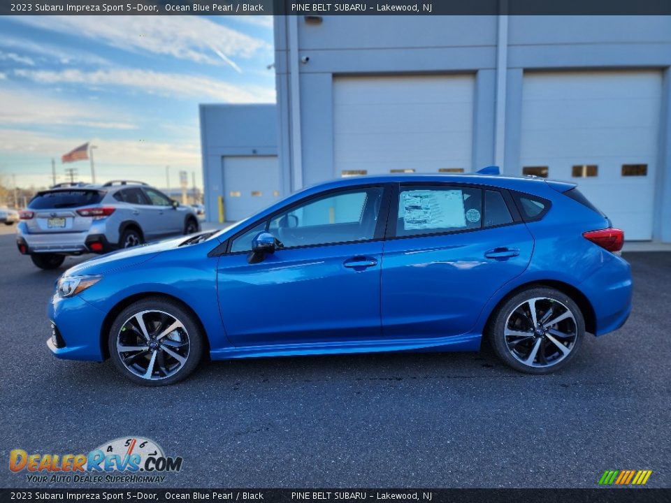 Ocean Blue Pearl 2023 Subaru Impreza Sport 5-Door Photo #3