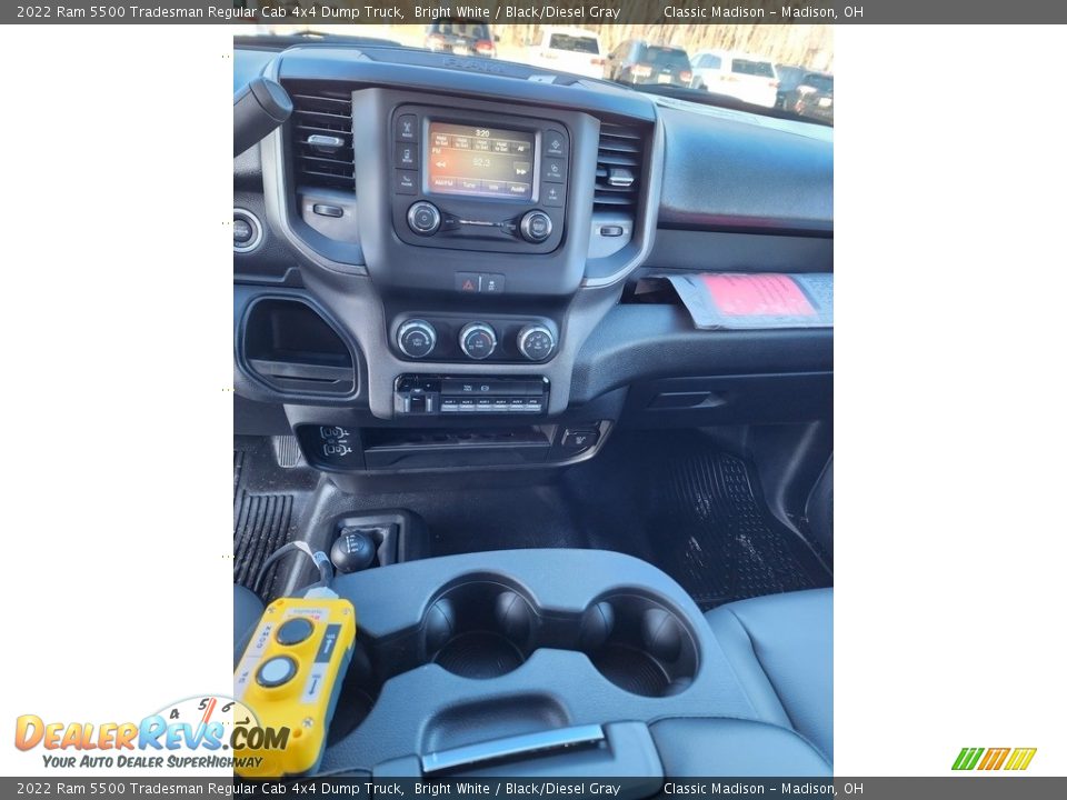 Dashboard of 2022 Ram 5500 Tradesman Regular Cab 4x4 Dump Truck Photo #5