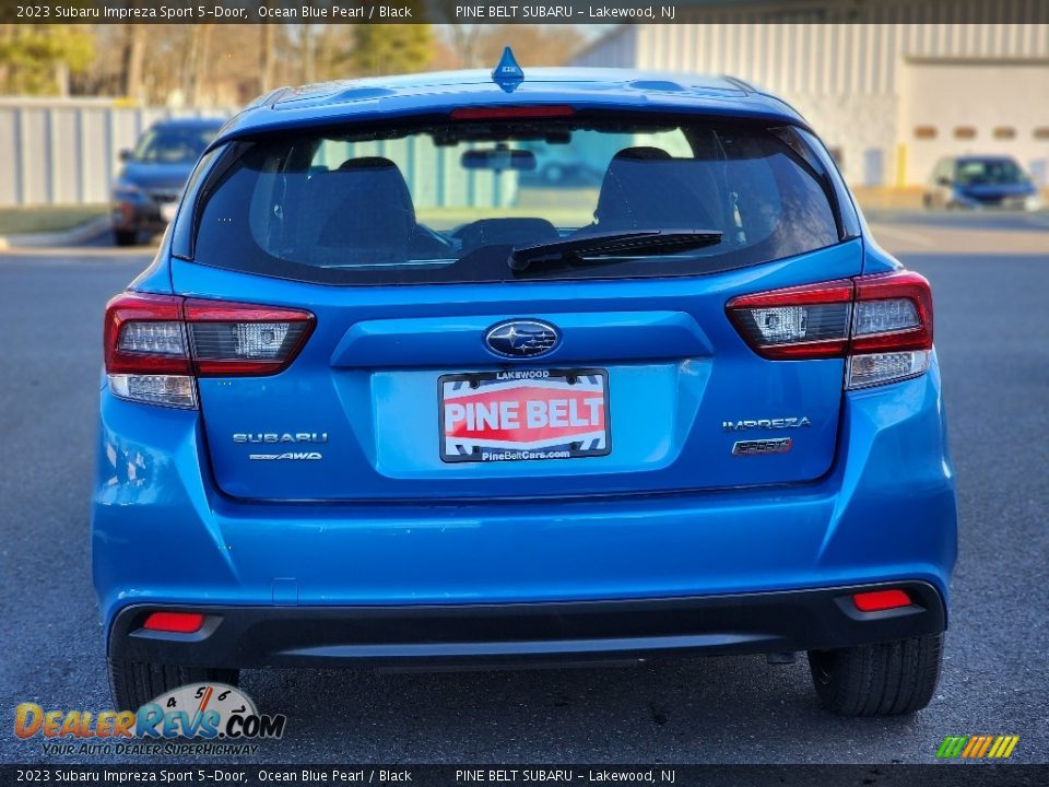 2023 Subaru Impreza Sport 5-Door Ocean Blue Pearl / Black Photo #6
