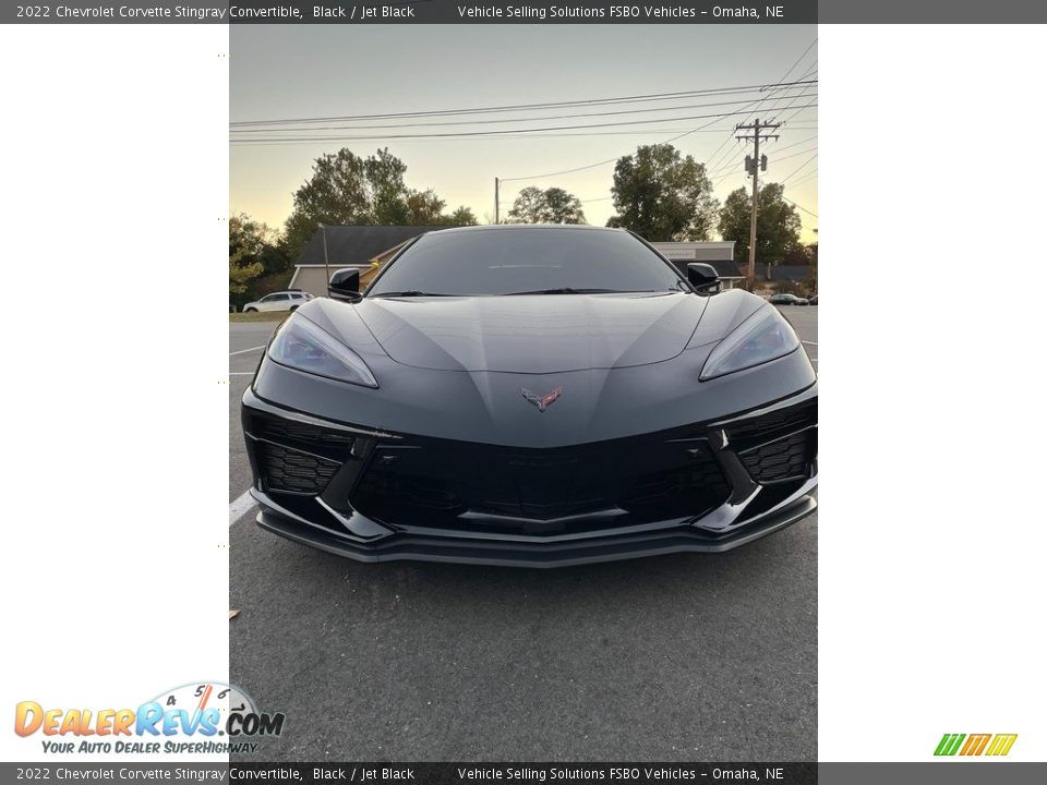 Black 2022 Chevrolet Corvette Stingray Convertible Photo #8