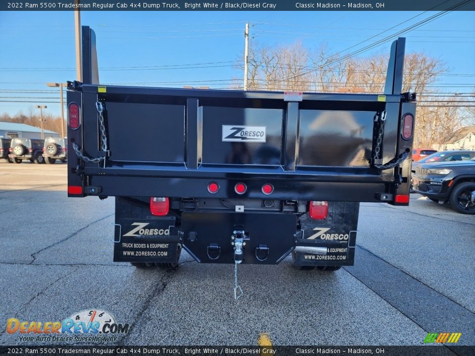 Bright White 2022 Ram 5500 Tradesman Regular Cab 4x4 Dump Truck Photo #9