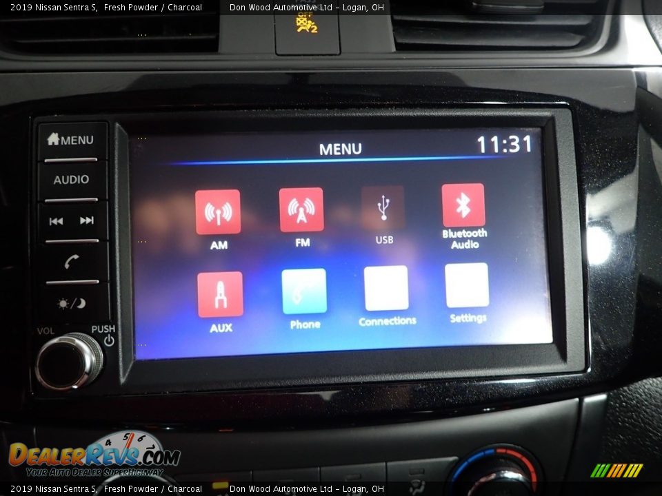 2019 Nissan Sentra S Fresh Powder / Charcoal Photo #2