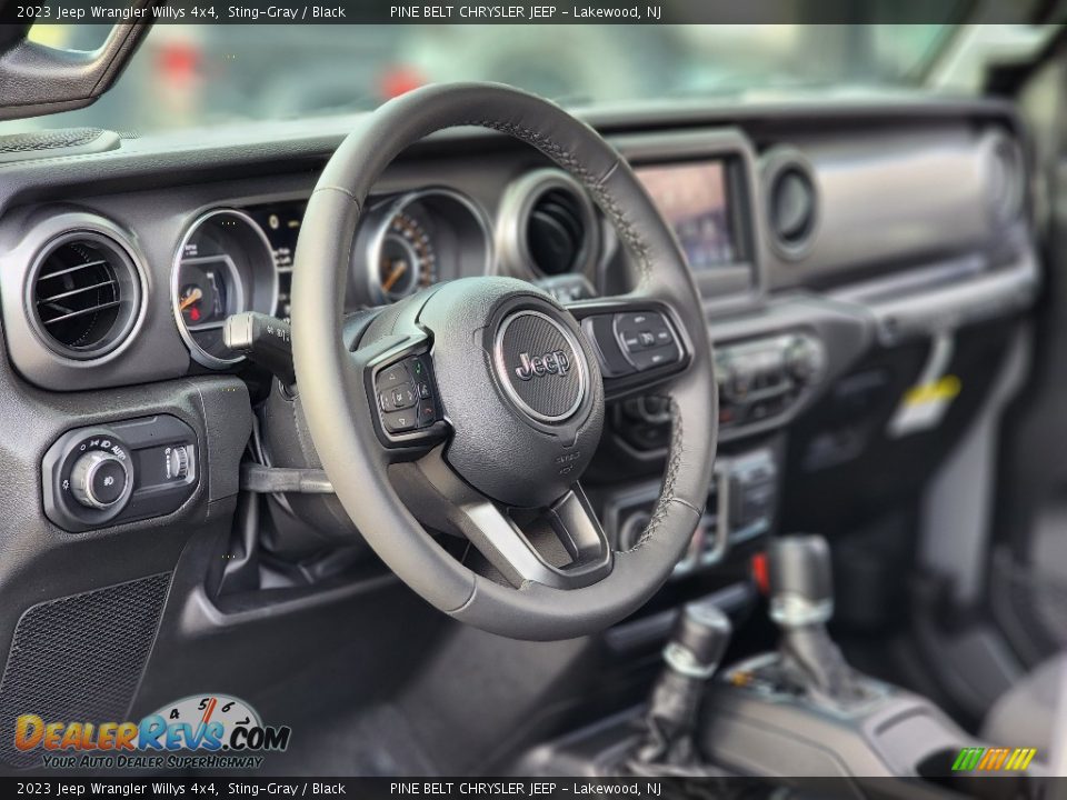 2023 Jeep Wrangler Willys 4x4 Steering Wheel Photo #9