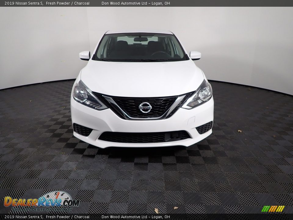 2019 Nissan Sentra S Fresh Powder / Charcoal Photo #4