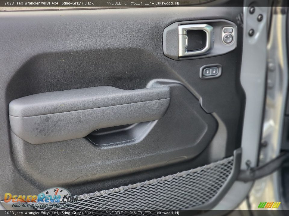 Door Panel of 2023 Jeep Wrangler Willys 4x4 Photo #10