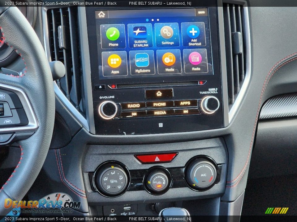 Controls of 2023 Subaru Impreza Sport 5-Door Photo #13