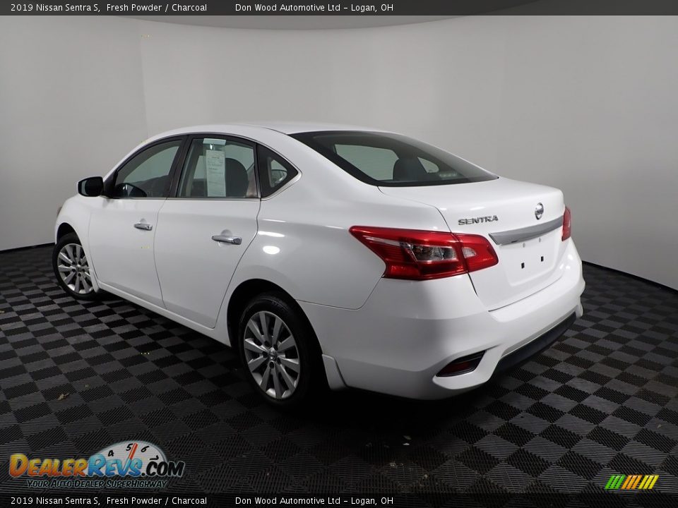 2019 Nissan Sentra S Fresh Powder / Charcoal Photo #6