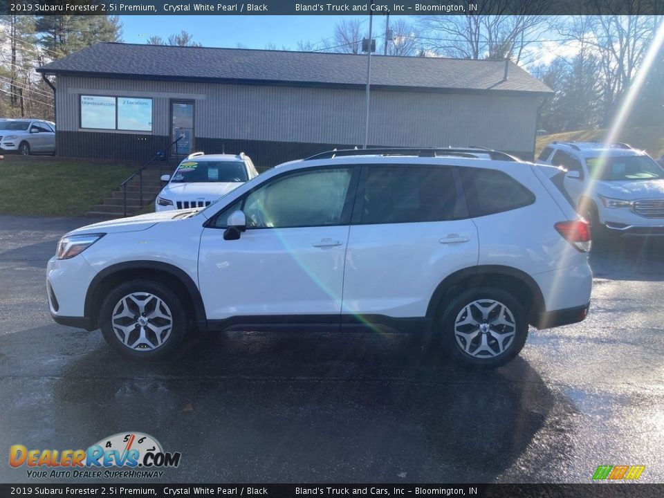 2019 Subaru Forester 2.5i Premium Crystal White Pearl / Black Photo #1