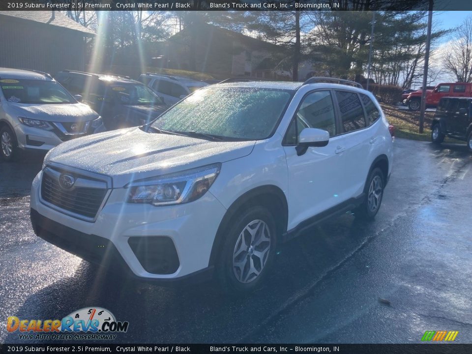 2019 Subaru Forester 2.5i Premium Crystal White Pearl / Black Photo #2