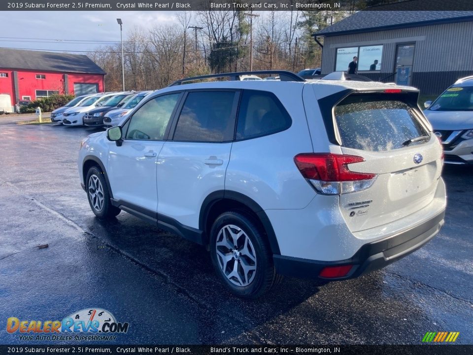 2019 Subaru Forester 2.5i Premium Crystal White Pearl / Black Photo #3