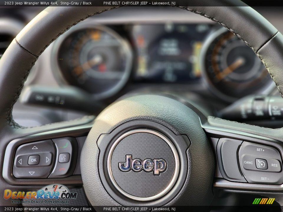 2023 Jeep Wrangler Willys 4x4 Steering Wheel Photo #16