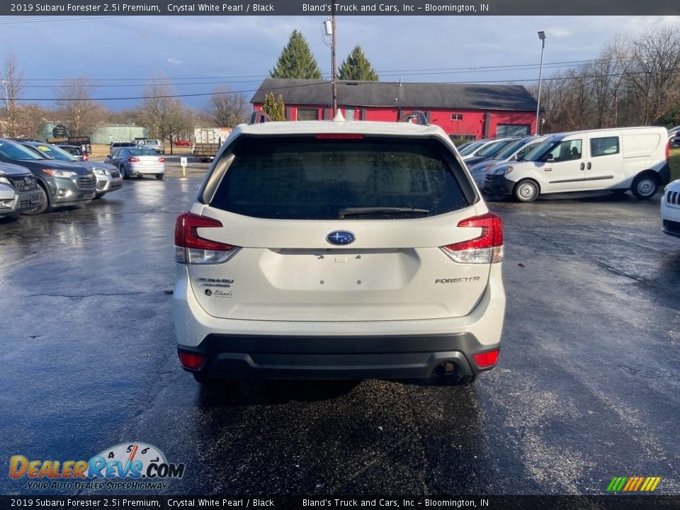 2019 Subaru Forester 2.5i Premium Crystal White Pearl / Black Photo #4