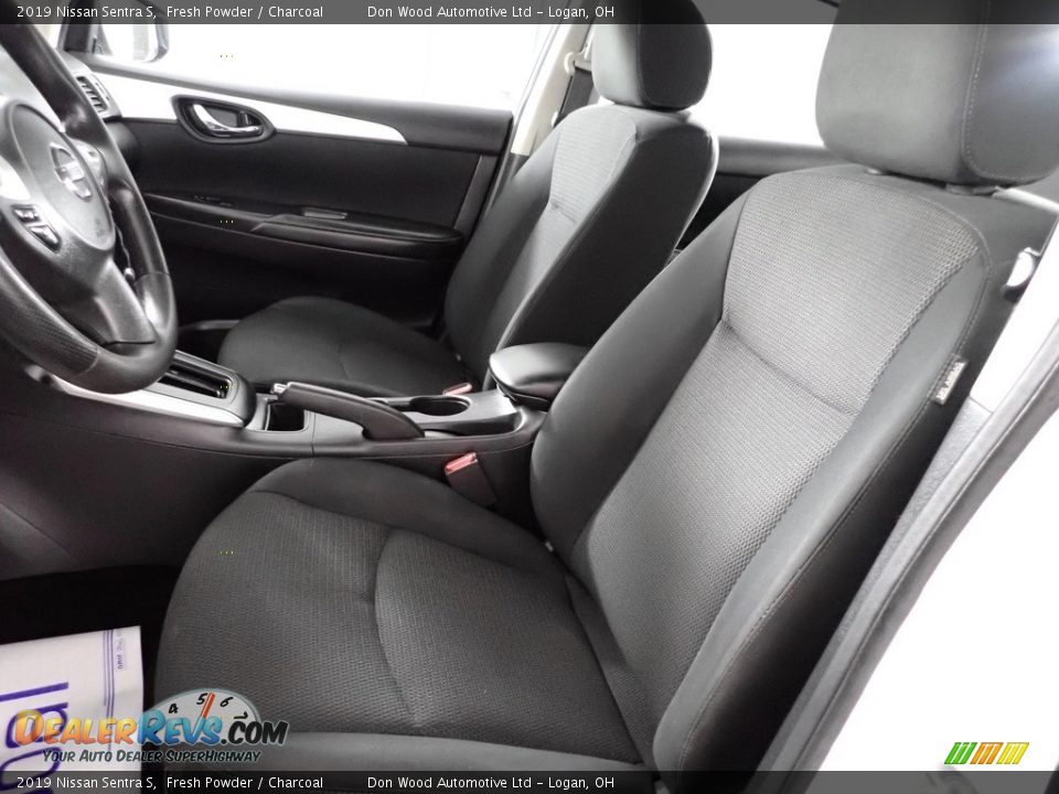 2019 Nissan Sentra S Fresh Powder / Charcoal Photo #14