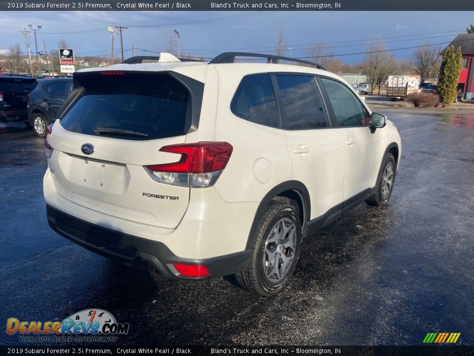 2019 Subaru Forester 2.5i Premium Crystal White Pearl / Black Photo #6