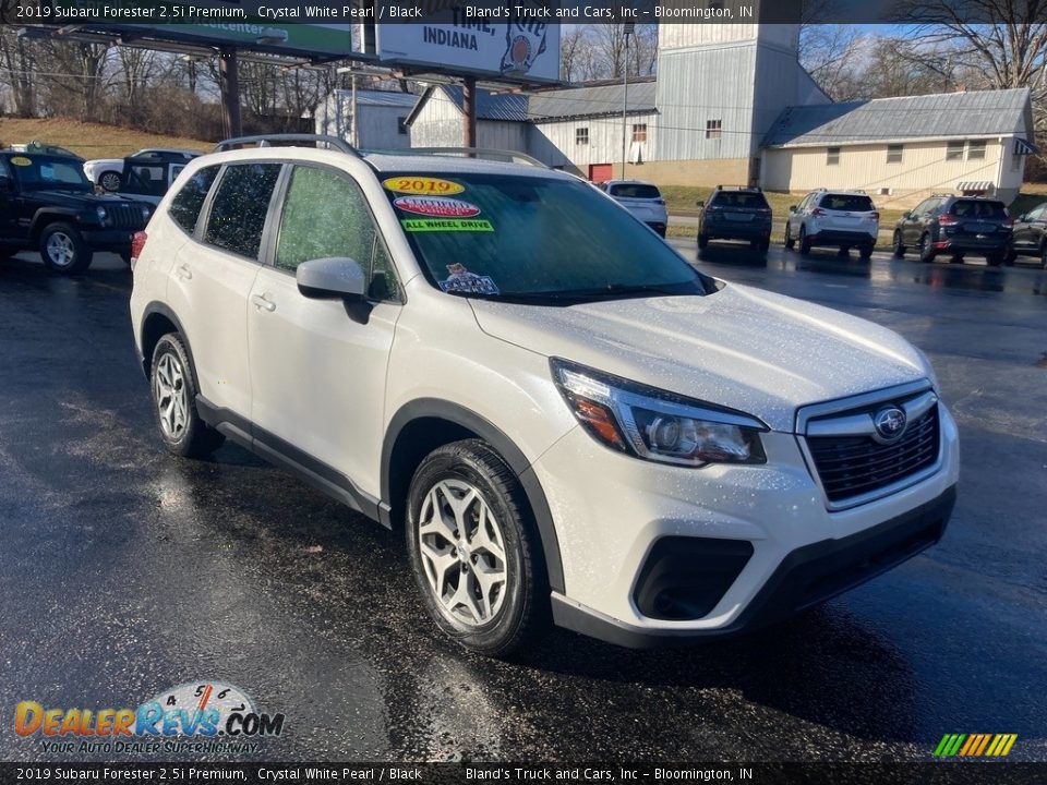 2019 Subaru Forester 2.5i Premium Crystal White Pearl / Black Photo #7