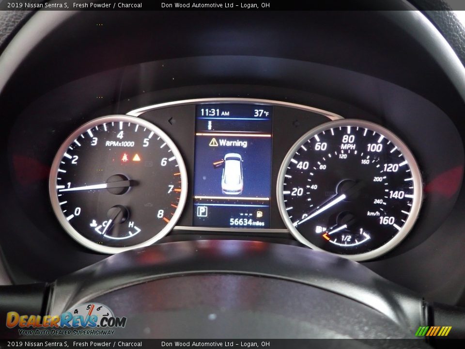 2019 Nissan Sentra S Fresh Powder / Charcoal Photo #18