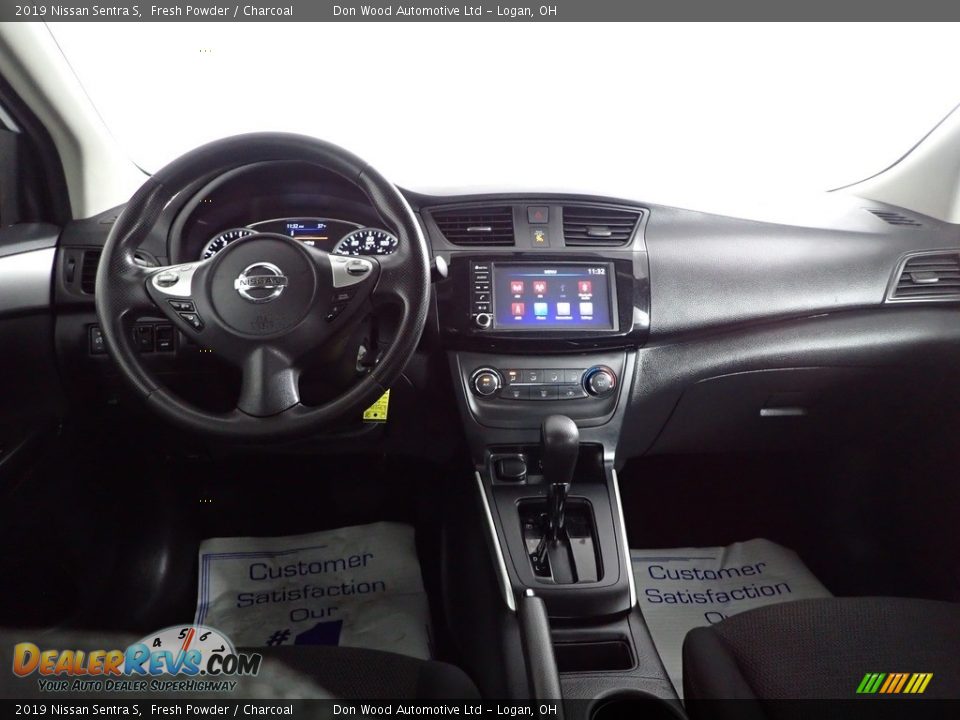 2019 Nissan Sentra S Fresh Powder / Charcoal Photo #24