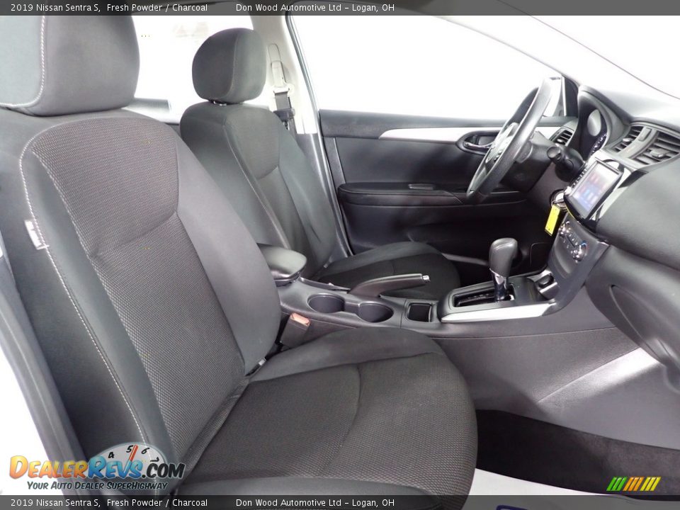 2019 Nissan Sentra S Fresh Powder / Charcoal Photo #26