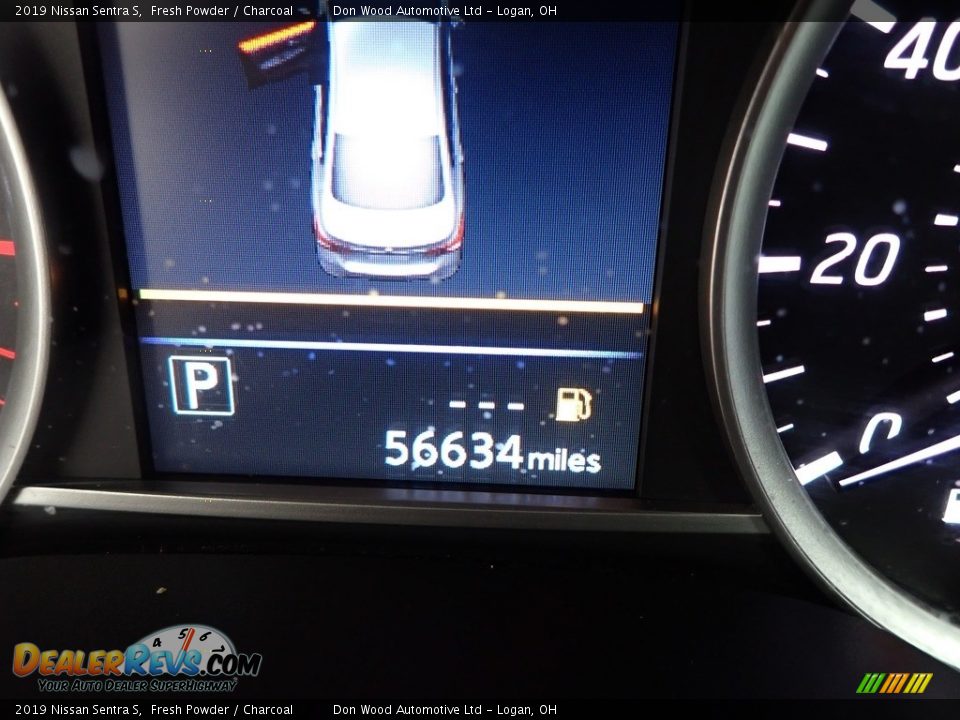 2019 Nissan Sentra S Fresh Powder / Charcoal Photo #30