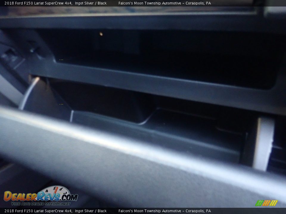 2018 Ford F150 Lariat SuperCrew 4x4 Ingot Silver / Black Photo #14