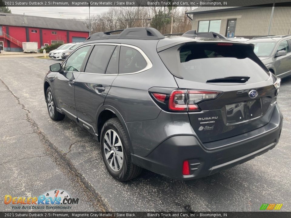 2021 Subaru Outback 2.5i Premium Magnetite Gray Metallic / Slate Black Photo #3