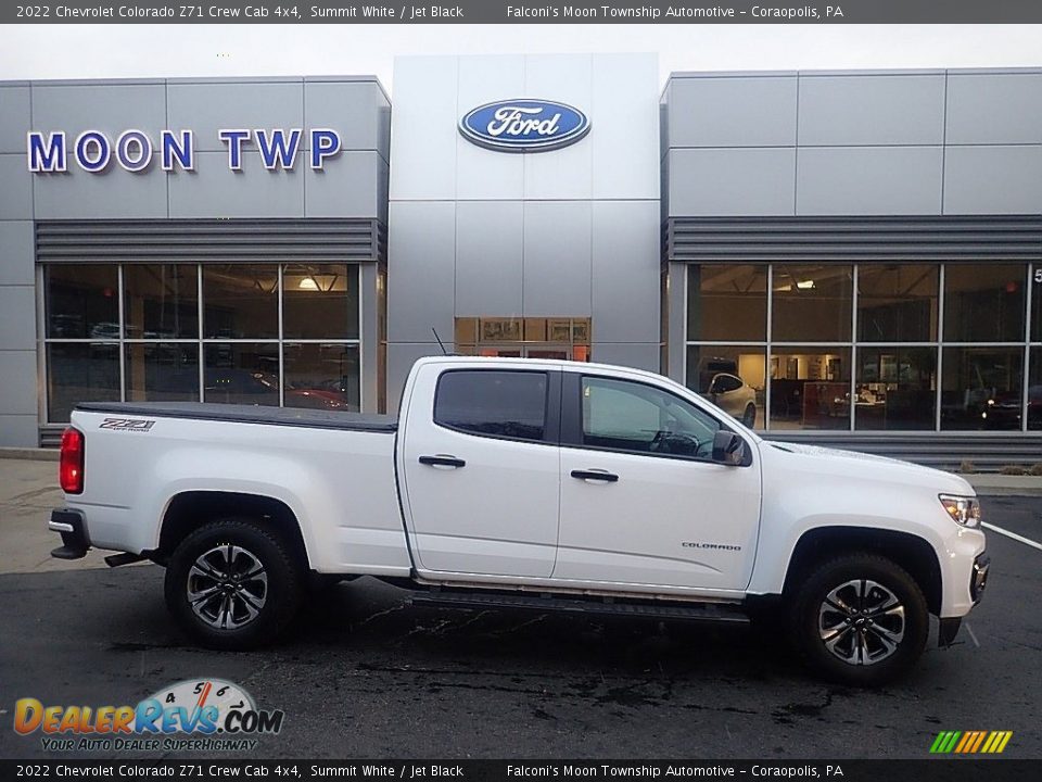 2022 Chevrolet Colorado Z71 Crew Cab 4x4 Summit White / Jet Black Photo #1