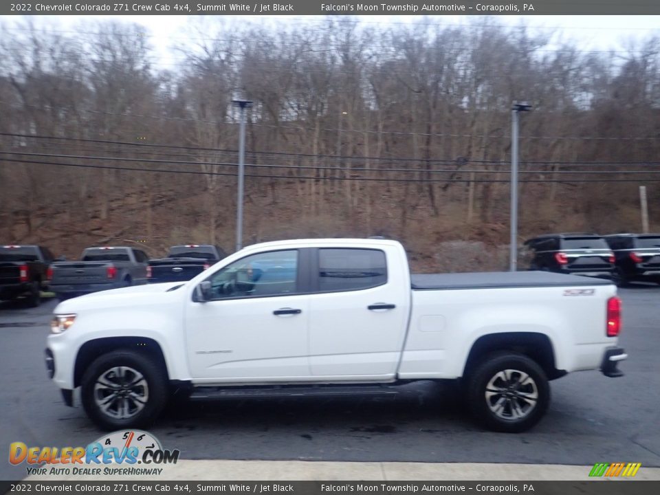 2022 Chevrolet Colorado Z71 Crew Cab 4x4 Summit White / Jet Black Photo #5